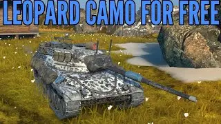 How to Get the Leopard 1 Irbis camo for FREE