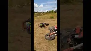 Финиш гонки «Тропа партизана» г.Фатеж #enduro #гонка #фатеж #всевэндуро #bike #zuumav #moto #shorts
