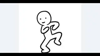The dancing man/ copyright free animation