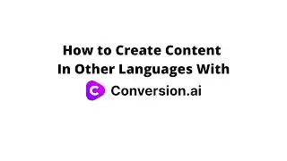 Jasper.ai How to Create Content In Other Languages With Jasper AI