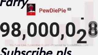 PewDiePie hits 98 million subscribers/2 Million away