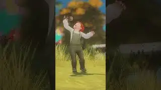Фермерский денек с двумя детьми 