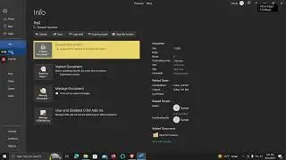 How to Protect your document file with Password?