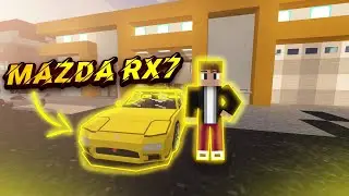 Майнкрафт, но я купил MAZDA RX7🔥