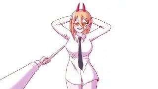 체인소맨 파워의 제로투 피하기 | Chainsaw man Zero two dodging meme