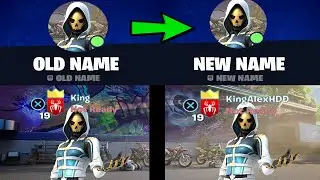 How to Change Your Epic Games Display Name On Fortnite Chapter 4 Season 1 (EASY & FULL TUTORIAL)
