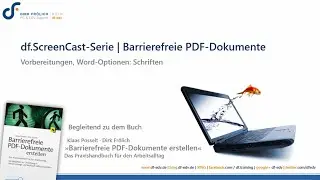 df.SC-22 | Barrierefreie PDF aus Word - Schriften einbetten