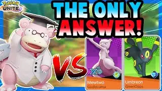 Pokémon Unite: SLOWBRO IS THE ONLY ANSWER AGAINST MEWTWO AND UMBREON!!