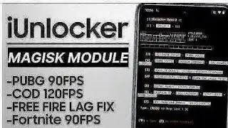 IUNLOCKER NEW UPDATE MAGISK MODULE❗UNLOCK GRAPHICS PUBGM/ML/COD