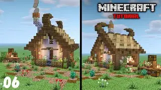 Build Your Perfect 🏡 Starter Home in Minecraft | Minecraft House Tutorial #06