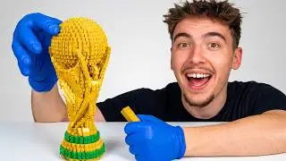 I CHEATED in a Minecraft BUILD BATTLE with LEGO!