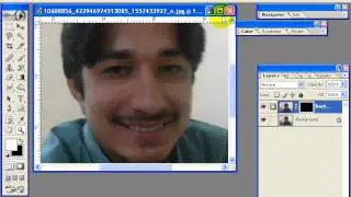 How to clean face in Adobe Photoshop 7.0