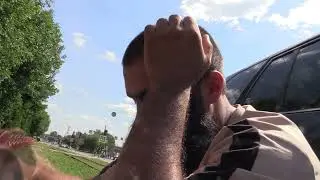 Водитель иномарки рассказывает про ДТП с мотоциклом в Твери