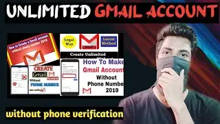 How to Create Unlimited Gmail Account without Phone number verification [2020] | AviUpadhyay