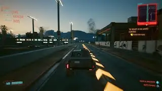 Cyberpunk 2077 SHE POPPED THERE TIRES