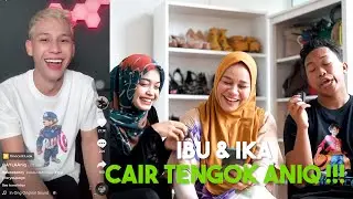 Boy, Ibu & Ika React TikTok Aniq Lagi !!! Ibu & Ika Cair Tengok Aniq..