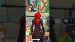 When you flirt with an NPC in Genshin Impact-