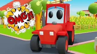 Tractor Tyoma helps the Excavator to find a part | TuTu TV - children's cartoons