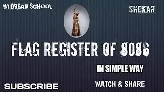 Flag Register of 8086 in English narration