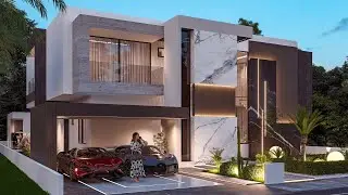Luxury Modern House Design | 4 Bedroom | 320 sqm.