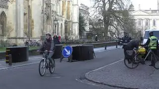 Anti-Terror Barrier - King's Parade Cambridge