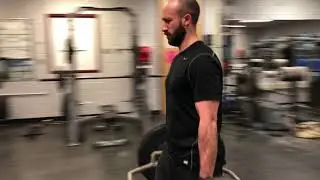Trap Bar Deadlift + Trap Bar Carry