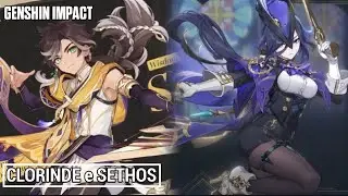 Genshin Impact: Testando a Clorinde e o Sethos