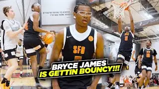 Bryce James BEST EYBL GAME YET!!! Hits A MEAN 360!
