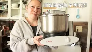 The BOSCH Stainless Steel Black Mixer | It really is super nice!