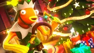 "Fa-La-La-La-Fishstick's Christmas Shack" Fortnite Thumbnail [Speedart 13/31]