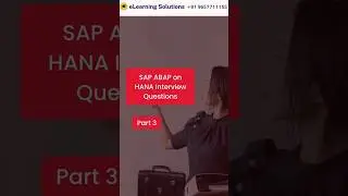 SAP ABAP on HANA interview questions part 3