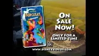 Hercules Disney VHS Commercial (1998)