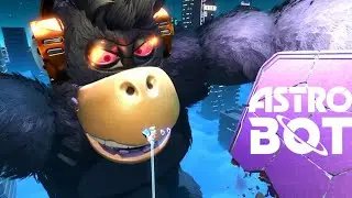 Astro bot - Gorilla Nebula World 1 Full Playthrough