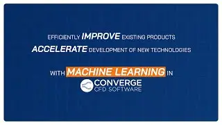Machine Learning with CONVERGE