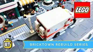 LEGO City Update - Skydive accident with custom Ambulance