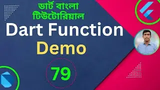 Dart Function Demo | Dart Functions or Methods example | Dart Tutorial for Flutter in Bangla