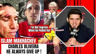 Islam Makhachev : Charles Oliveira Always Give Up 😱😭🤬