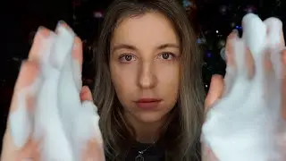 АСМР ПЕННЫЙ МАССАЖ ЛИЦА😍ASMR RELAXING FACE MASSAGE