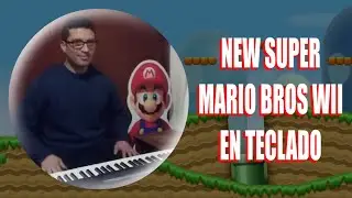COVER SUPER MARIO BROS WII EN TECLADO - ERICK STUDIOS