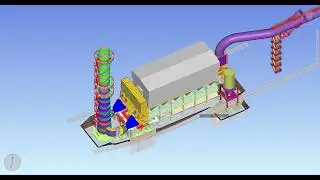 East cast house aspiration system Revit modeling