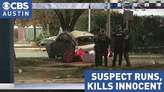 Innocent driver hit and killed by suspect's vehicle during police chase
