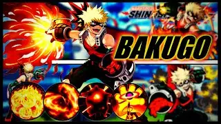 Shinobi Striker| *NEW* Bakugo Katsuki Cac build| Bakuton:Explosion Release Attack Build