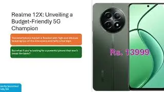 Realme 12X