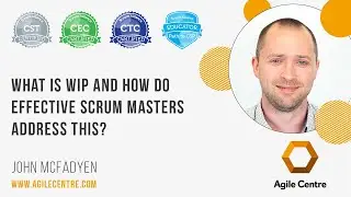 What is WIP and how do effective scrum masters manage this?