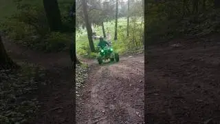 Папа покорил горку🔥 #лес #квадроцикл #эндуро #кайо #kayotor3c #offroad #папа