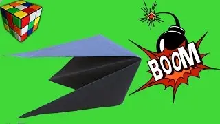 How to make a cracker of paper! Flapper origami with their hands! Origami