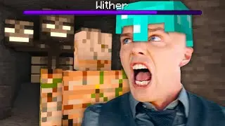 How it Feels to Kill a Wither Using an Iron Golem.