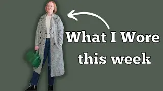 What I Wore This Week | Mid Size Spring Transitional Outfits