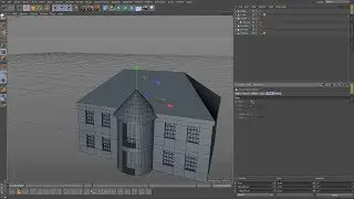 Cinema 4D Tutorial - How to Model a House 03 Irregular Floor Plan