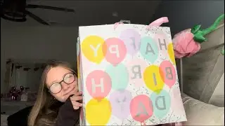 ASMR what I got for my birthday !
